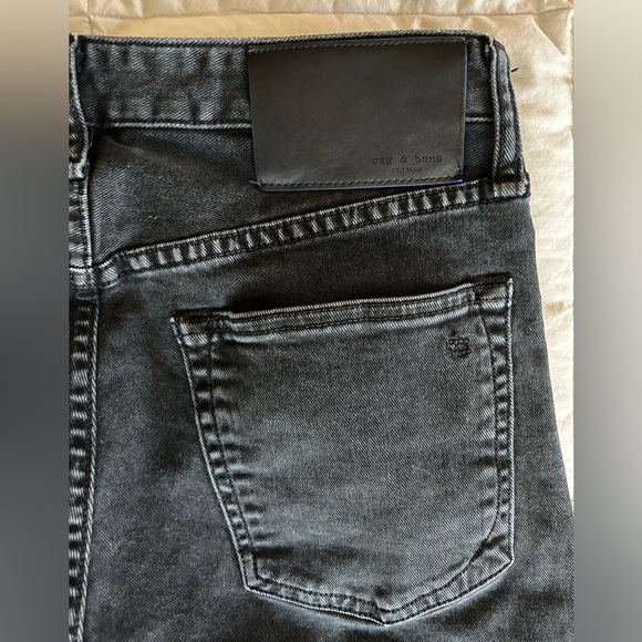 Rag & Bone Maya High-Rise Ankle Straight, size 27 - Picture 3 of 5